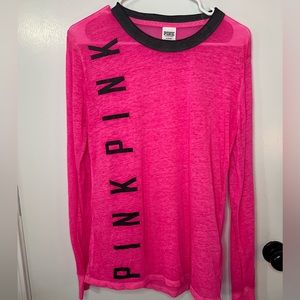 Victoria Secret Burn Out Long Sleeve top